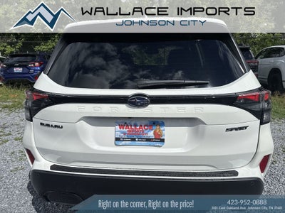2026 Subaru FORESTER Sport Onyx Edition