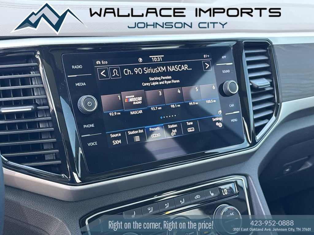 2022 Volkswagen Atlas 3.6L V6 SE w/Technology