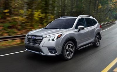 silver Subaru