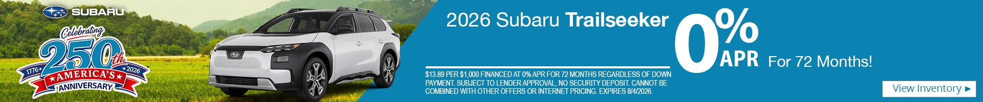 2026 Subaru Trailseeker