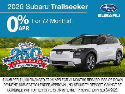 2026 Subaru Trailseeker