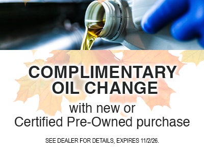 Complimentory Oil Change