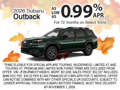 2026 Subaru Outback