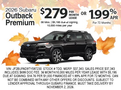 2026 Subaru Outback Premium