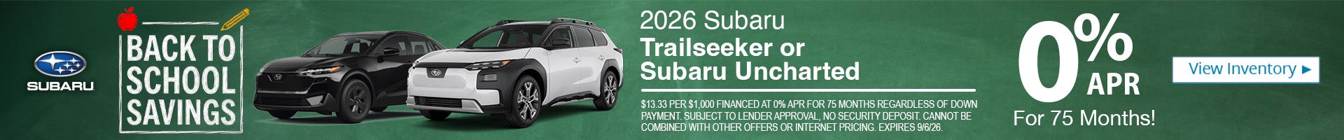 2026 Subaru Trailseeker