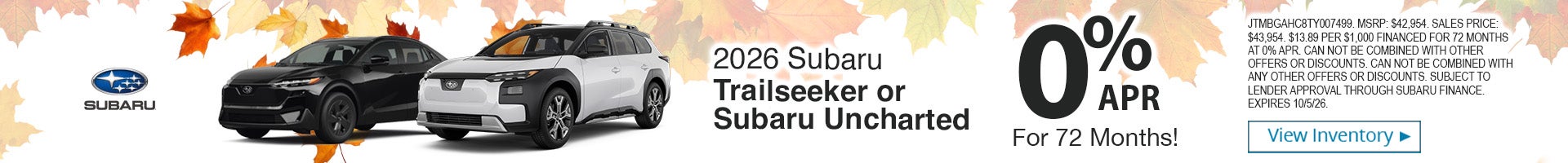 2026 Subaru Trailseeker