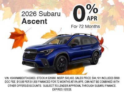 2026 Subaru Ascent