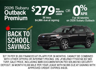 2026 Subaru Outback