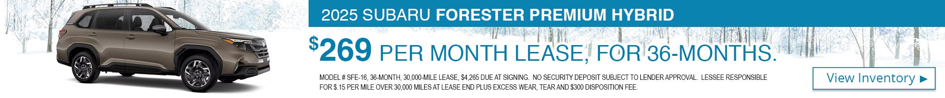 2025 Subaru Forester Premium