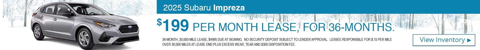 2025 Subaru Impreza