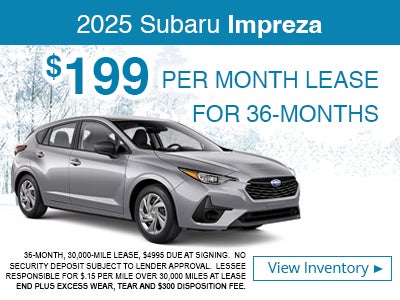2025 Subaru Impreza