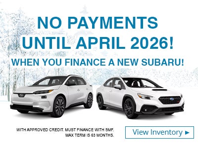 No payments until april 2026!