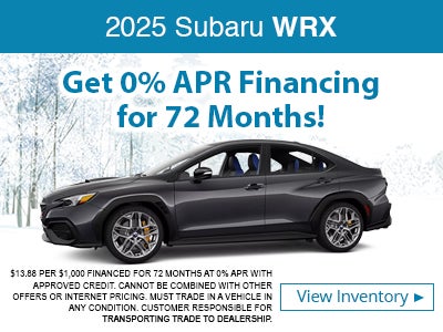 2026 Subaru WRX