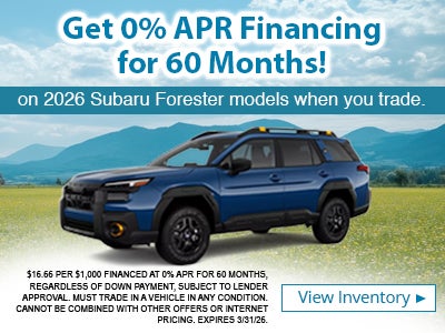 2026 Subaru Forester