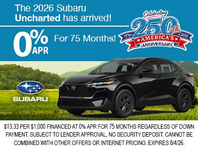 2026 UNCHARTED APR