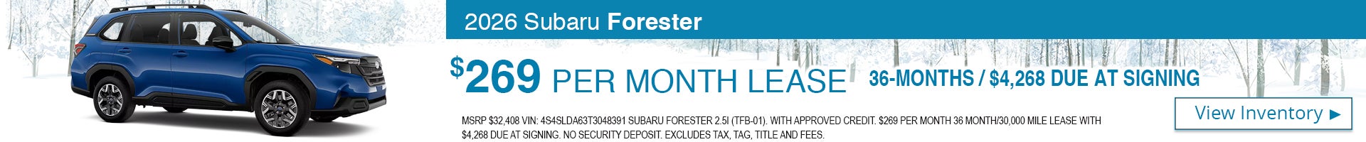 2026 Subaru Forester