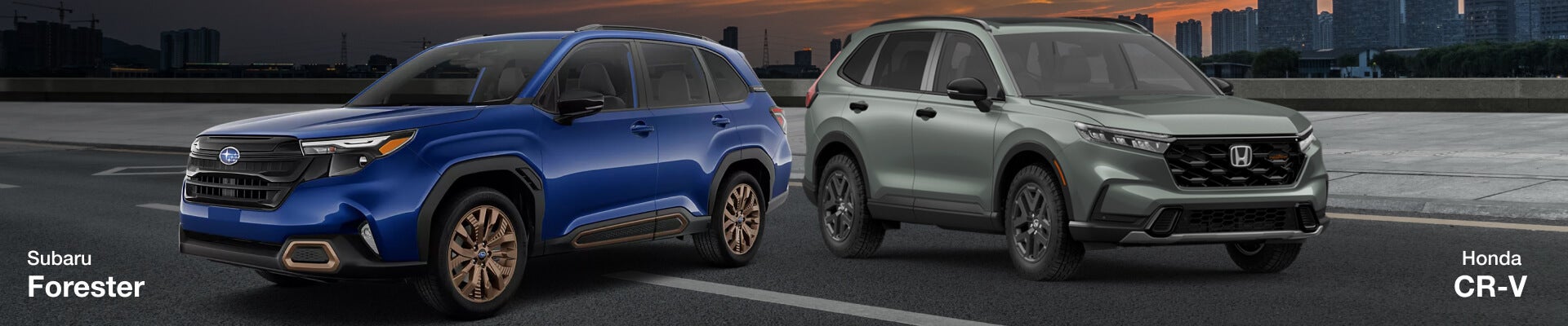 subaru forester vs honda cr-v