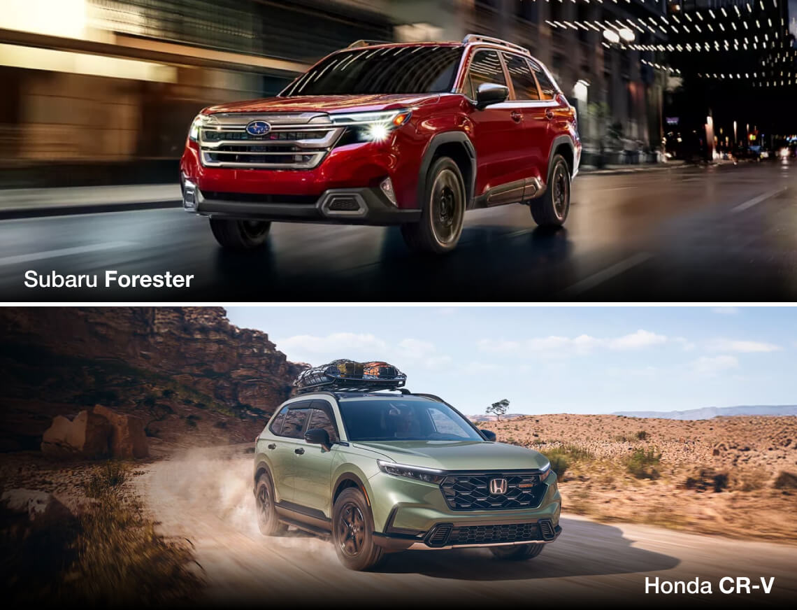 2026 Subaru Forester vs. 2026 Honda CR-V Overview
