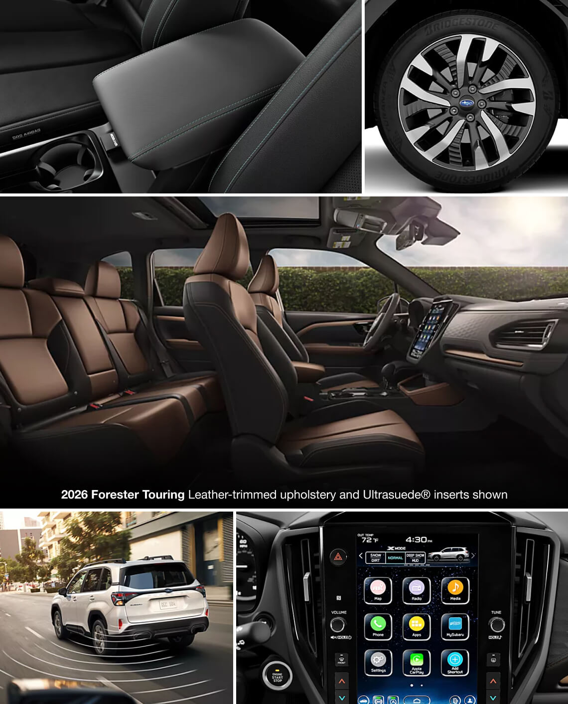 Subaru Forester vs. Honda CR-V: Interior & Technology