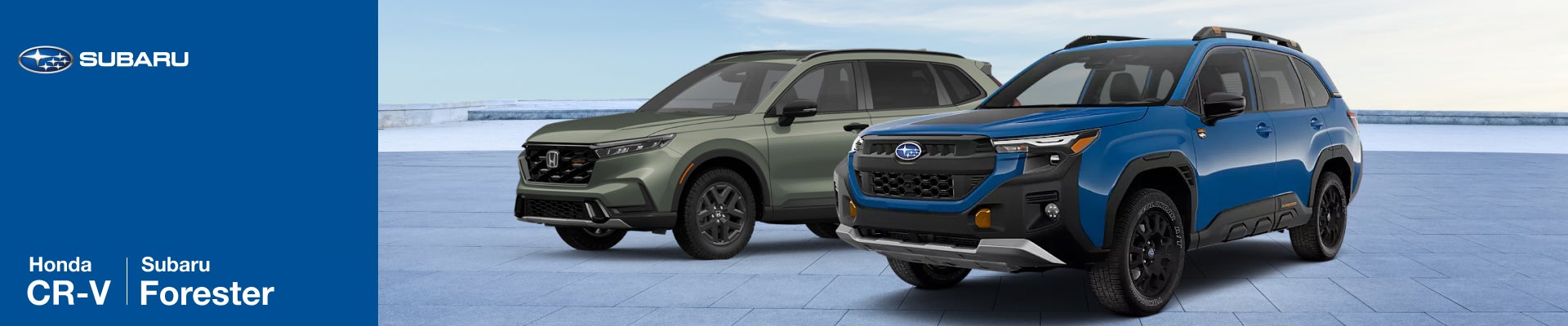 2026 Subaru Forester Hybrid vs. Honda CR-V Hybrid comparison
