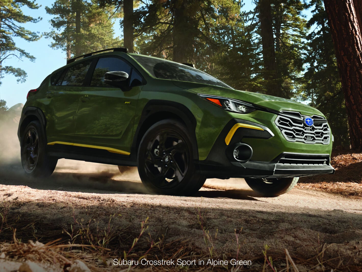 Subaru Crosstrek Sport in Alpine Green