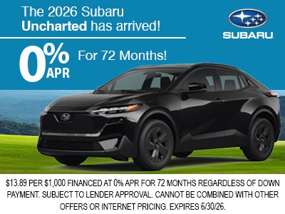 2026 Subaru Uncharted