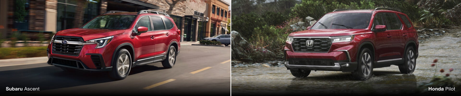 subaru ascent vs honda pilot
