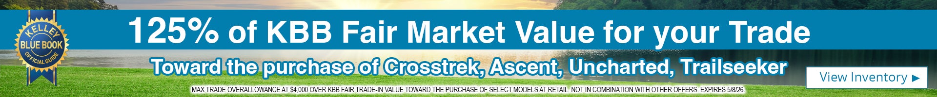 KBB Fair Market Value for your Trade