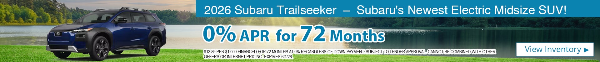 2026 Subaru Trailseeker