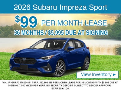 2026 Subaru Impreza