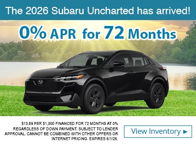 2026 Subaru Uncharted