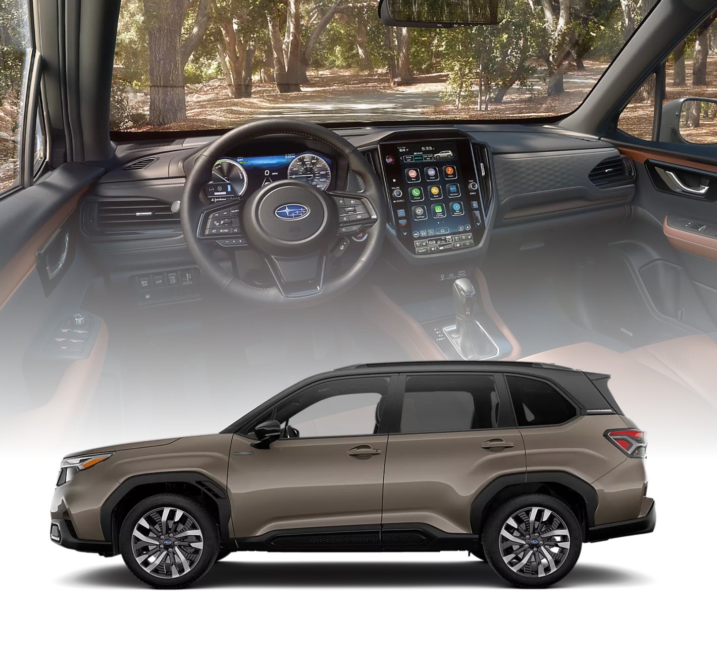 Subaru Forester Hybrid Interior & Dimensions