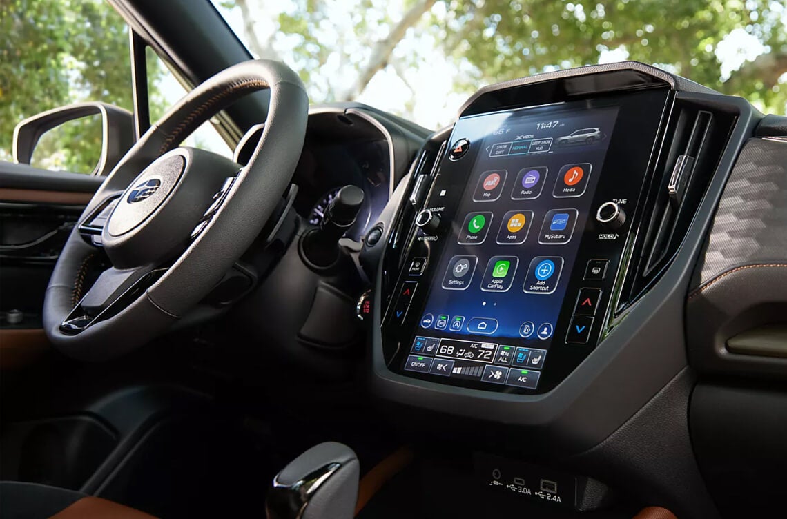 2025 Subaru Forester vs. Toyota RAV4 Infotainment and Tech