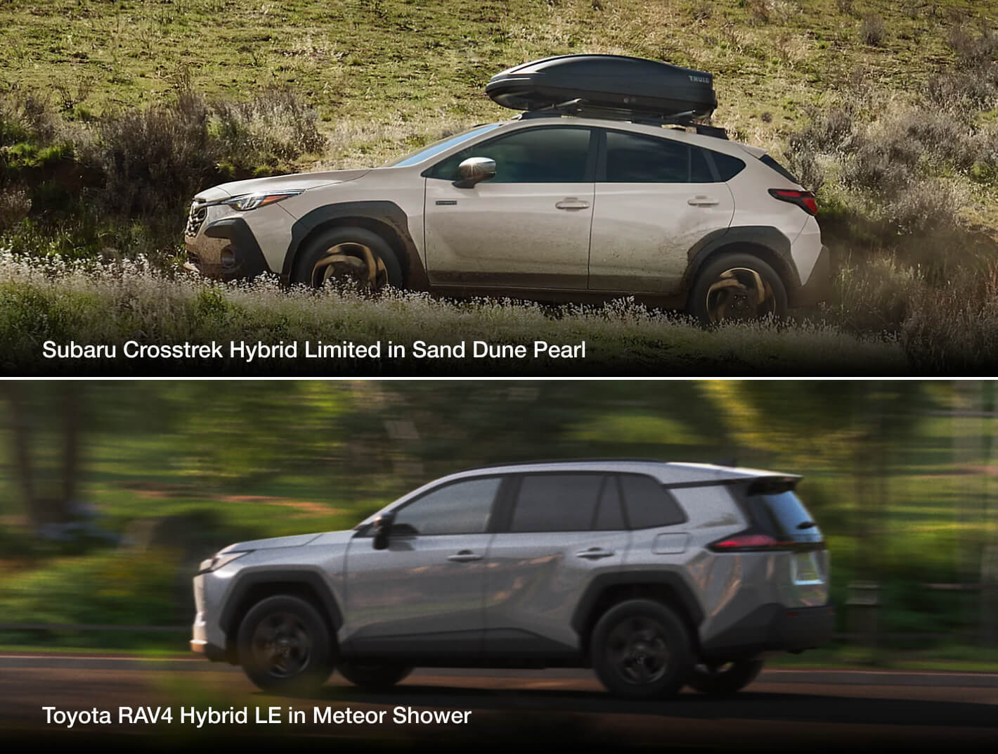 Subaru Crosstrek Hybrid vs. Toyota RAV4 Hybrid AWD & Off-Road Capability